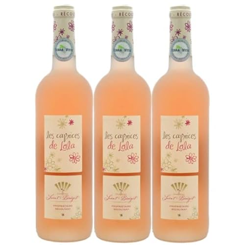 Costières de Nîmes rosé, les Caprices de Lola" Château St Benezet, 3 x 75cl. von VINACCUS