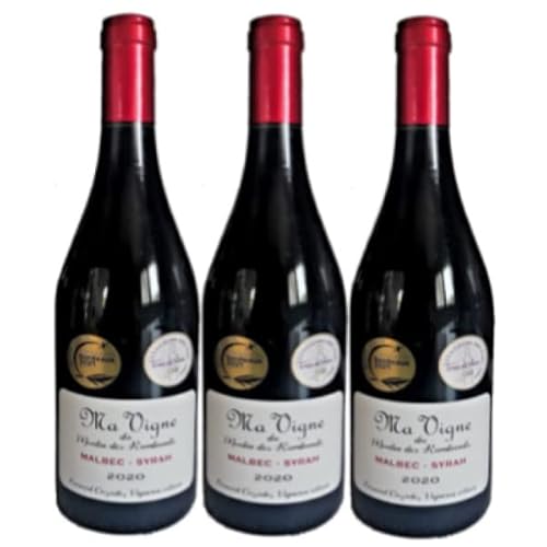 Malbec - Syrah 13% - Moulin des Rambaud 2022 - BIO - "Meine Rebe" - 3 x 75cl. von VINACCUS