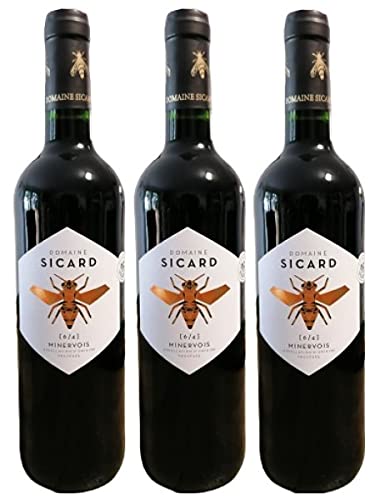 Rotwein Minervois 6/4 Feld Sicard 2020 AOP, 3 x 75cl. von VINACCUS