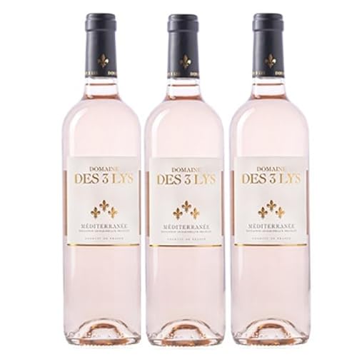 Trois Lys rosé - Méditérranée - Syrah/grenache - 3 x 75cl. von VINACCUS