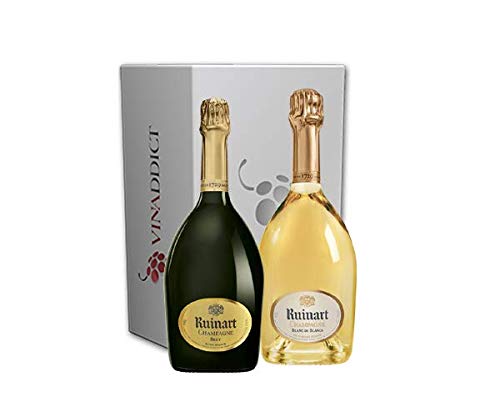 Box Vinaddict Champagner Ruinart -R de Ruinart & Ruinart Blanc de Blancs von VINADDICT