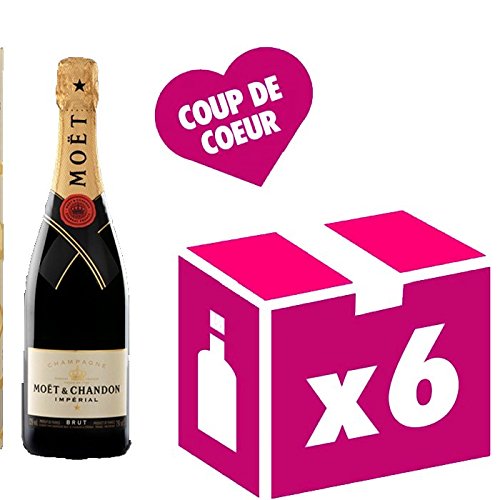 Champagner Moet Et Chandon - Brut Impérial - Box 6 Flaschen 75cl von VINADDICT