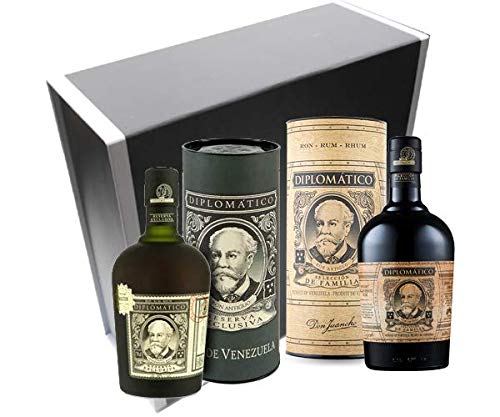 Diplomatico Vinaddict Rums Box - Diplomatico Reserva exclusiva + Diplomatico Selleccion de Familia. 2x70cl. von VINADDICT