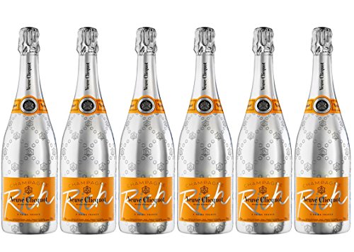 LOT VON 6 CHAMPAGNERS VEUVE CLICQUOT RICH 75CL von VINADDICT