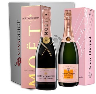 VINADDICT PINK LADY BUBBLES CHAMPAGNE BOX - Rosé-Champagner (750 Milliliter) von VINADDICT