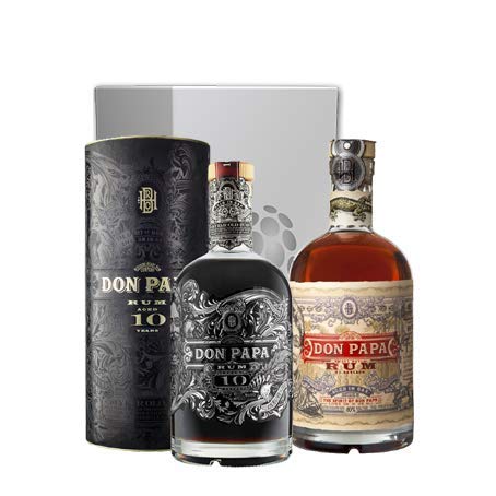 VINADDICT Rums Geschenkbox - Don Papa 7 & 10 Jahre alt. 2x70cl. von VINADDICT