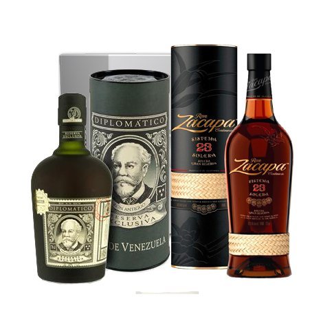 Vinaddict - Diplomatico Rums Geschenkbox - Zacapa. 2x70cl Vinaddict - Diplomatico Rums Geschenkbox - Zacapa. 2x70cl von VINADDICT