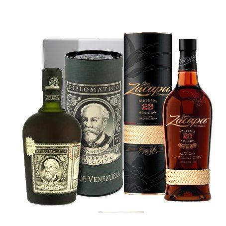 Vinaddict - Diplomatico Rums Geschenkbox - Zacapa. 2x70cl von VINADDICT