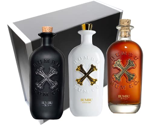 Vinaddict Rum Geschenkbox - Bumbu Classique - Bumbu XO - Bumbu Cream - 3x70cl von VINADDICT