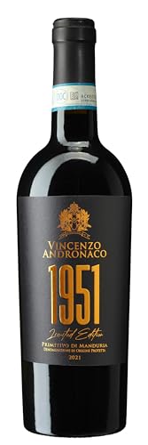 VINCENZO ANDRONACO 1951 Primitivo di Manduria DOP 2021 (1 x 0,75 l) von VINCENZO ANDRONACO 1951