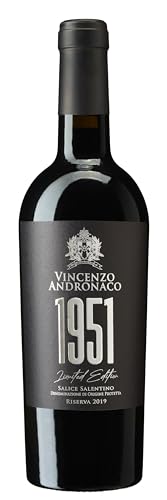 VINCENZO ANDRONACO 1951 Salice Salentino Riserva DOP 2019 (1 x 0,75 l) von VINCENZO ANDRONACO 1951