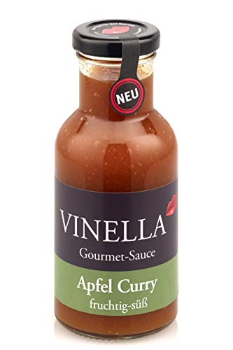 Apefel Curry Gourmet-Sauce von VINELLA I handgemacht I natürlich I Manufaktur I made in germany von VINELLA - Der Kuss für den Gaumen