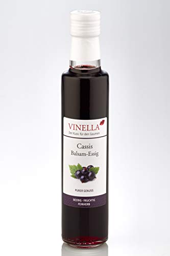 Cassis Balsamessig von VINELLA I Johannisbeeren I handgemacht I natürlich I Manufaktur I made in germany Cassis Balsamessig von VINELLA I Johannisbeeren I handgemacht I natürlich I Manufaktur I made in germany von VINELLA - Der Kuss für den Gaumen
