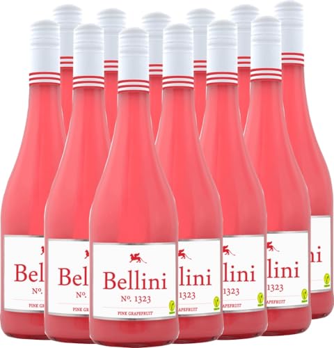 Bellini No. 1323 Pink Grapefruit P&P Weine Weinhaltiges Getränk 12 x 0,75l VINELLO - 12 x Weinpaket inkl. kostenlosem VINELLO.weinausgießer von VINELLO