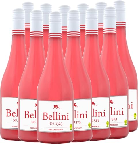 Bellini No. 1323 Pink Grapefruit P&P Weine Weinhaltiges Getränk 12 x 0,75l VINELLO - 12 x Weinpaket inkl. kostenlosem VINELLO.weinausgießer von VINELLO