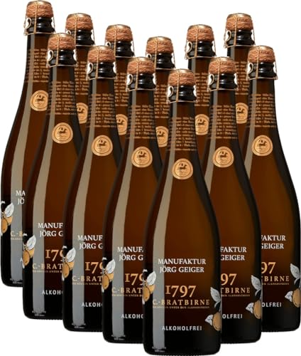 Champagner-Bratbirne Alkoholfrei Manufaktur Jörg Geiger Weißwein 9 x 0,75l VINELLO - 9 x Weinpaket inkl. kostenlosem VINELLO.weinausgießer Champagner-Bratbirne Alkoholfrei Manufaktur Jörg Geiger Weißwein 9 x 0,75l VINELLO - 9 x Weinpaket inkl. kostenlosem VINELLO.weinausgießer von VINELLO