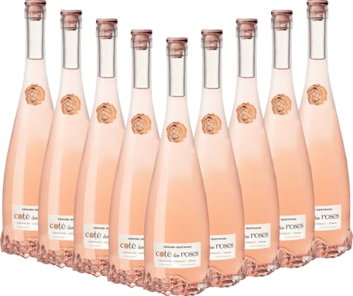 Côte des Roses Rosé Gérard Bertrand Roséwein 9 x 0,75l VINELLO - 9 x Weinpaket inkl. kostenlosem VINELLO.weinausgießer von VINELLO