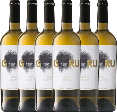 Goru El Blanco Jumilla DO Ego Bodegas Weißwein 6 x 0,75l VINELLO - 6 x Weinpaket inkl. kostenlosem VINELLO.weinausgießer Goru El Blanco Jumilla DO Ego Bodegas Weißwein 6 x 0,75l VINELLO - 6 x Weinpaket inkl. kostenlosem VINELLO.weinausgießer von VINELLO