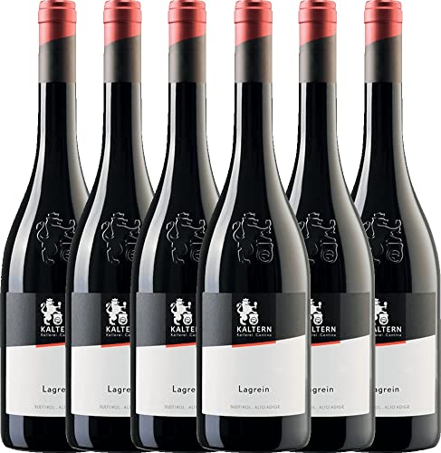 Lagrein Alto Adige DOC von Kellerei Kaltern - Rotwein 6 x 0,75l VINELLO - 6er - Weinpaket inkl. kostenlosem VINELLO.weinausgießer von VINELLO