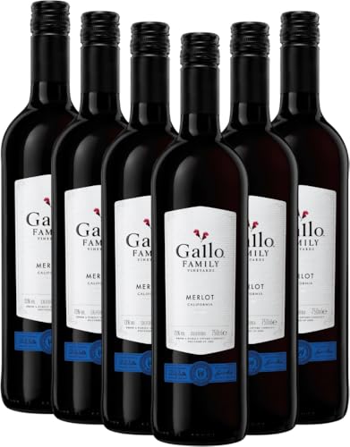 Merlot Gallo Family Rotwein 6 x 0,75l VINELLO - 6 x Weinpaket inkl. kostenlosem VINELLO.weinausgießer Merlot Gallo Family Rotwein 6 x 0,75l VINELLO - 6 x Weinpaket inkl. kostenlosem VINELLO.weinausgießer von VINELLO
