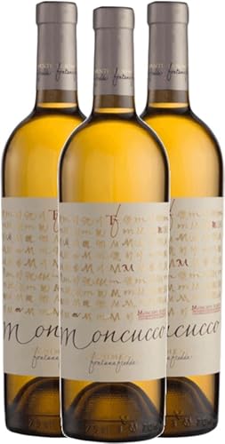 Moncucco Moscato d'Asti DOCG Fontanafredda Weißwein 3 x 0,75l VINELLO - 3 x Weinpaket inkl. kostenlosem VINELLO.weinausgießer von VINELLO
