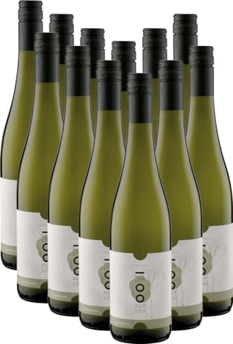 Noovi Cuvée Weiss Alkoholfrei Noovi Weißwein 12 x 0,75l VINELLO - 12 x Weinpaket inkl. kostenlosem VINELLO.weinausgießer von VINELLO