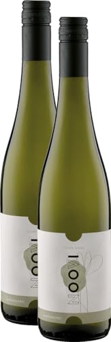 Noovi Cuvée Weiss Alkoholfrei Noovi Weißwein 2 x 0,75l VINELLO - 2 x Weinpaket inkl. kostenlosem VINELLO.weinausgießer von VINELLO