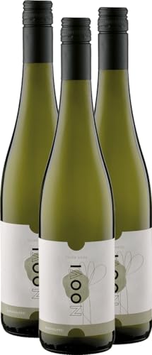 Noovi Cuvée Weiss Alkoholfrei Noovi Weißwein 3 x 0,75l VINELLO - 3 x Weinpaket inkl. kostenlosem VINELLO.weinausgießer von VINELLO