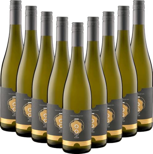 Noovi Riesling Selection Alkoholfrei Noovi Weißwein 9 x 0,75l VINELLO - 9 x Weinpaket inkl. kostenlosem VINELLO.weinausgießer von VINELLO