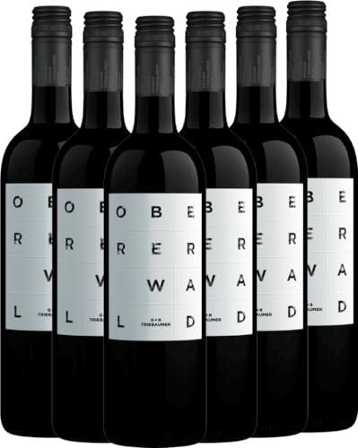Oberer Wald Blaufränkisch Triebaumer Rotwein 6 x 0,75l VINELLO - 6 x Weinpaket inkl. kostenlosem VINELLO.weinausgießer von VINELLO