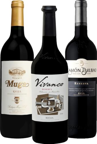 Premium Rioja Weine - 3er Probierpaket von VINELLO