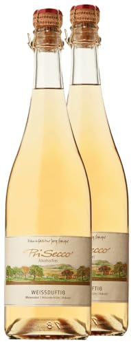 PriSecco weißduftig Manufaktur Jörg Geiger 2 x 0,75l VINELLO - 2 x Weinpaket inkl. kostenlosem VINELLO.weinausgießer von VINELLO