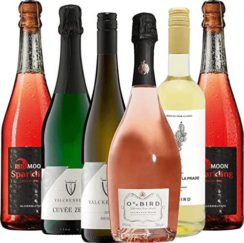 VINELLO 6er Weinpaket - Alkoholfreier Wein - 100% Geschmack 0.0% Alkohol mit einem VINELLO.weinausgießer | 6 x 0,75 Liter VINELLO 6er Weinpaket - Alkoholfreier Wein - 100% Geschmack 0.0% Alkohol mit einem VINELLO.weinausgießer | 6 x 0,75 Liter von VINELLO