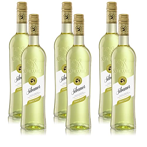 6 Flaschen Rotwild Silvaner Pfalz Weisswein QbA, trocken (6x0,75 l) von VINOX