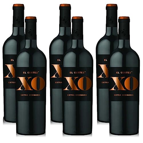 El Cortez XO, halbtrocken, sortenreines Weinpaket + VINOX Winecards (6x0,75l) von VINOX