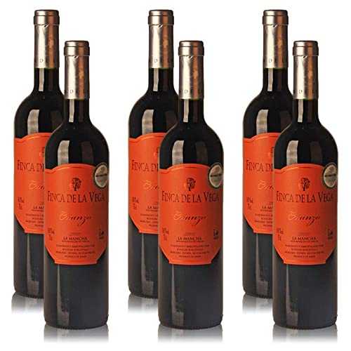 Finca de la Vega Crianza, trocken, sortenreines Weinpaket + VINOX Winecards (6x0,75l) von VINOX
