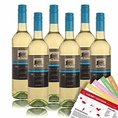 Grecikos Imiglikos, lieblich, sortenreines Weinpaket + VINOX Winecards (6x0,75l) von VINOX