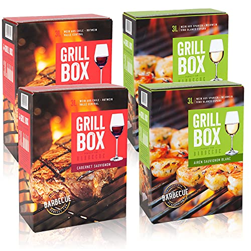 Grill Box Probierpaket (4 x 3 Liter) von VINOX