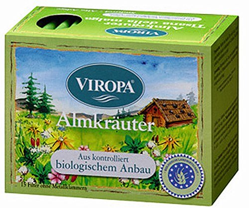 Almkräuter Tee Bio 15 Filterbeutel - Viropa von Viropa