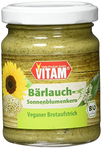 VITAM Bärlauch-Sonnenblumenkern, 6er Pack (6 x 100 g) von VITAM