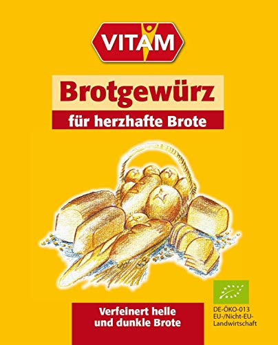 VITAM Brotgewürz, 12er Pack (12 x 8 g) von VITAM