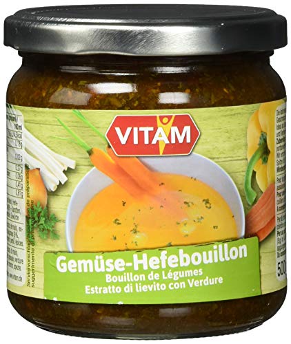 VITAM Gemüse-Hefebrühe, 1er Pack (1 x 500 g) von VITAM