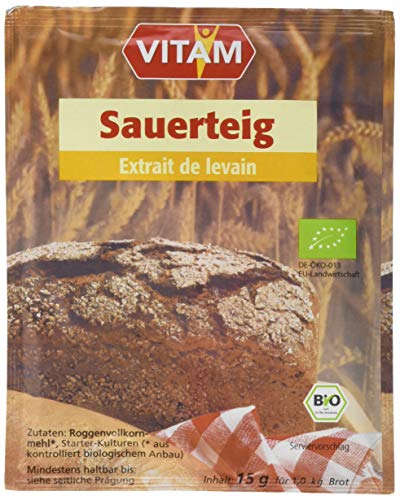 VITAM Original Sauerteig, 12er Pack (12 x 15 g) von VITAM