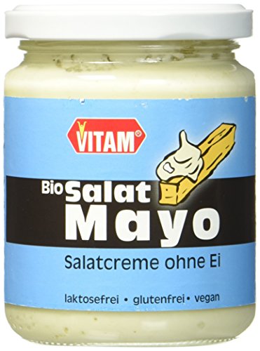 Vitam Salatcreme à la Mayonnaise ohne Ei vegan, 6er Pack (6 x 225 g) von VITAM
