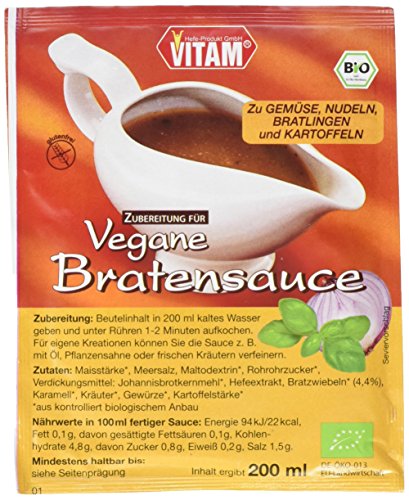 VITAM Vegane Braten Sauce, 12er Pack von VITAM