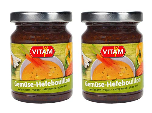 Vitam Gemüse-Hefebrühe im Glas das Original 2x150g "DOPPELPACK" von VITAM