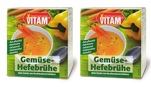 Vitam Gemüse-Hefebrühe im Glas das Original 2x500g "DOPPELPACK" von VITAM