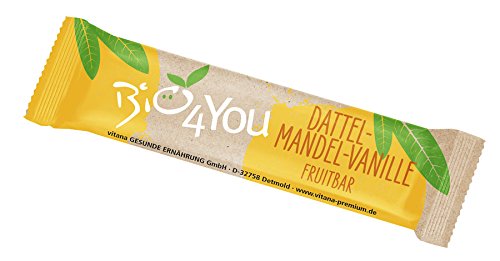 Vitana Bio 4 You Dattel-Mandel-Vanille Fruchtriegel, 30 g von VITANA