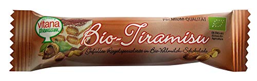 Vitana Tiramisu-Riegel in Vollmilch Schokolade, 12er Pack (12 x 40 g) von VITANA