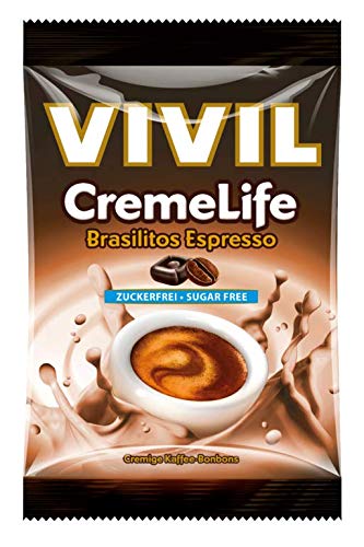 Vivil Creme Life Brasilitos Espresso zuckerfrei 110g 5er Pack von VIVIL A. MÜLLER GMBH & CO. KG